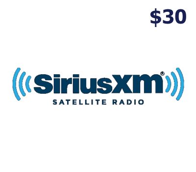 SiriusXM $30 Подарочная карта US