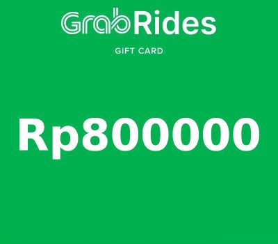 Grab Rides IDR 800000 Подарочная карта ID