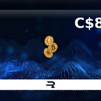 Rewarble Crypto CAD 8 Подарочная карта