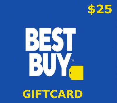 Best Buy $25 Подарочная карта CA