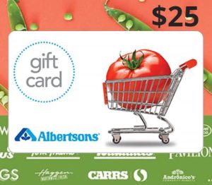 Albertson's USD 25 Подарочная карта US