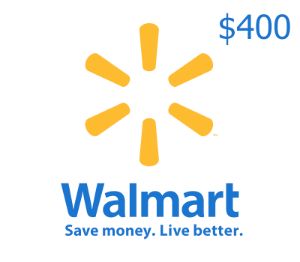 Walmart USD 400 Подарочная карта US