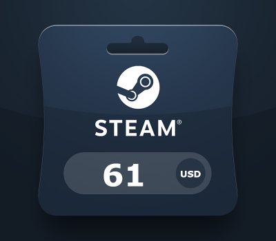 Steam Подарок Карта USD 61 US Код активации