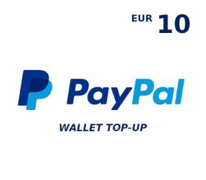 PayPal Wallet 10 EUR Top Up EU