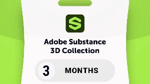 Adobe Substance 3D Коллекция - 3 мес. Subscription Ключ