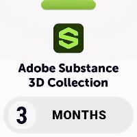 Adobe Substance 3D Коллекция - 3 мес. Subscription Ключ