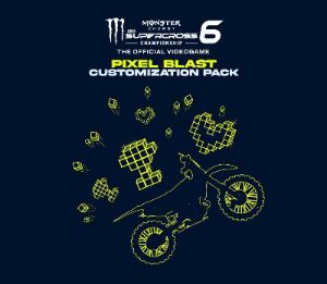 Monster Energy Supercross 6 - Pixel Blast Customization Pack DLC EU XBOX One / Xbox Series X|S Ключ