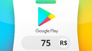 Google Play BRL 75 Подарочная карта BR