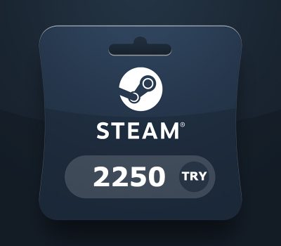 Steam Wallet TRY 2250 Подарочная карта TR