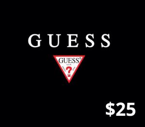 GUESS USD 25 Подарочная карта US