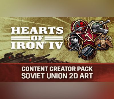 Hearts of Iron IV - Content Creator Pack - Soviet Union 2D Art DLC PC Steam Ключ