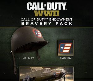 Call of Duty: WWII - Call of Duty Endowment Bravery Pack DLC US PC Steam Ключ