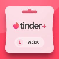 Tinder Plus - 1 Week Subscription Ключ CO