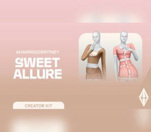 The Sims 4 - Sweet Allure Kit DLC EU PC EA App Ключ