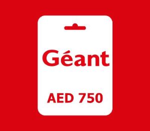 Géant AED 750 Подарочная карта AE