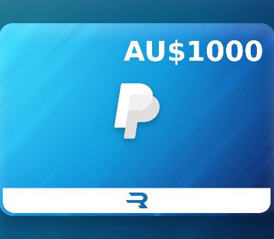 Rewarble PayPal AUD 1000 Подарочная карта