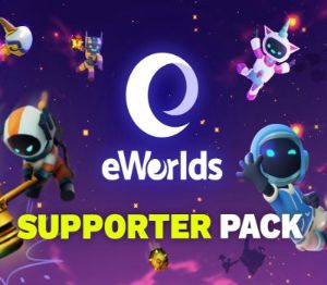 eWorlds - Supporter Pack DLC EU PC Steam Ключ