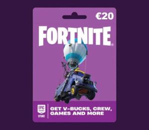 Fortnite EUR 20 PC Epic Games Подарочная карта DE