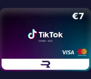 Rewarble TikTok EUR 7 Подарочная карта EU