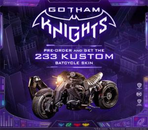 Gotham Knights - 233 Kustom Batcycle Skin EU DLC PS4 Ключ