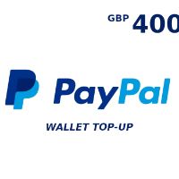 PayPal Wallet 400 GBP Top Up