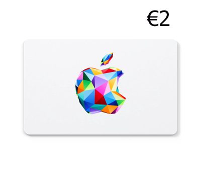Apple €2 Подарочная карта AT