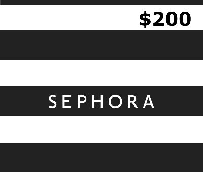 Sephora $200 Подарочная карта US