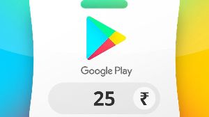 Google Play INR 25 Подарочная карта IN