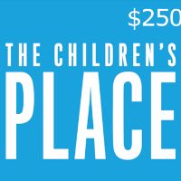 The Children's Place $250 Подарочная карта CA