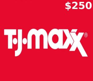 T.J.Maxx $250 Подарочная карта US