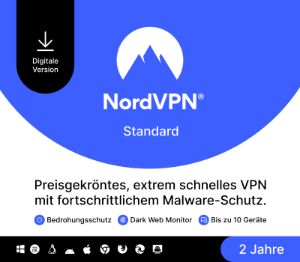 NordVPN Standard DE Ключ (2 Years / 10 Devices)