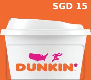 Dunkin Donuts SGD 15 Подарочная карта SG