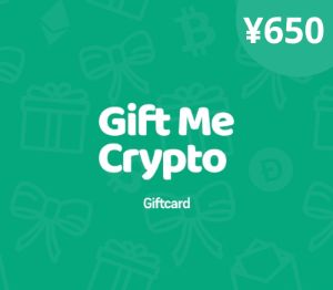 Gift Me Crypto CNY 650 Подарочная карта