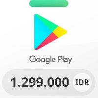 Google Play IDR 1299000 Подарочная карта ID