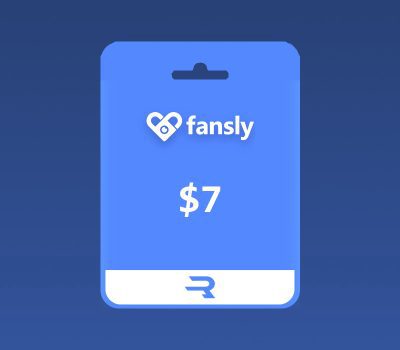 Rewarble Fansly USD 7 Подарочная карта