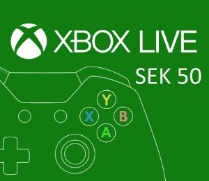XBOX Live 50 SEK Предоплаченная карта SE