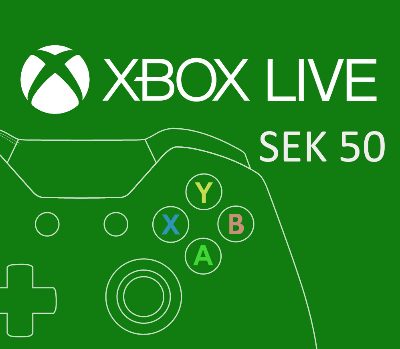 XBOX Live 50 SEK Предоплаченная карта SE