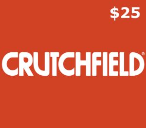 Crutchfield $25 Подарочная карта US