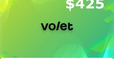 Rewarble Volet USD 425 Подарочная карта