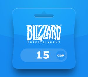 Blizzard GBP 15 Battle.net Подарочная карта UK