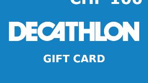 Decathlon 100 CHF Подарочная карта CH