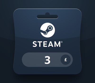 Steam Wallet GBP 3 Подарочная карта UK