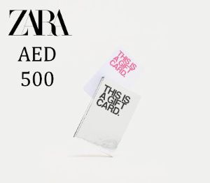 Zara AED 500 Подарочная карта AE