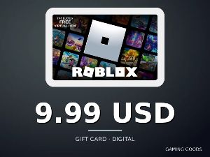 Roblox Robux Global — 9.99 USD