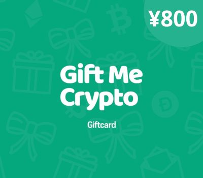 Gift Me Crypto CNY 800 Подарочная карта