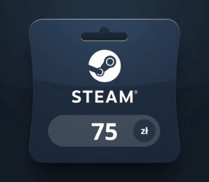Steam Wallet PLN 75 Подарочная карта