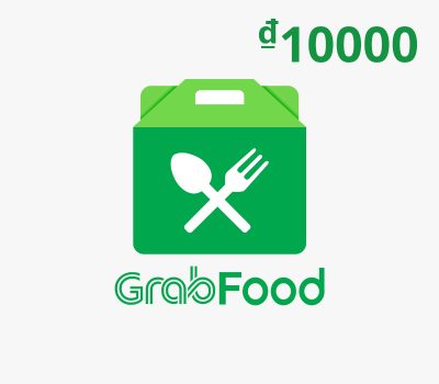 Grab Food VND 10000 Подарочная карта VN