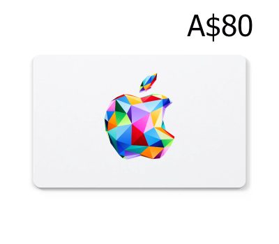 Apple A$80 Подарочная карта AU