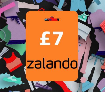 Zalando GBP 7 Подарочная карта UK