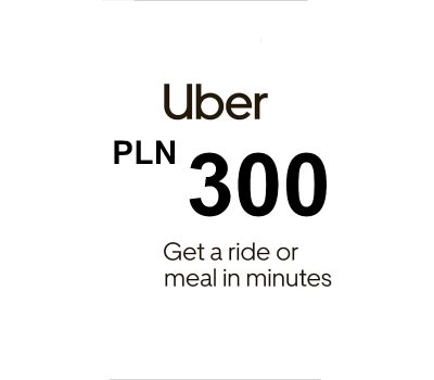 Uber PLN 300 Gift Card PL